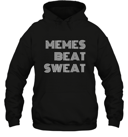 Memes Beat Sweat Shirt Hoodie Hoodie Black