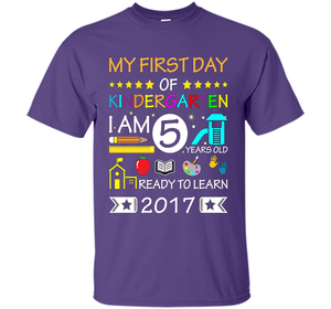 My First Day Of Kindergarten Shirt - Back To School Shirt cool shirt