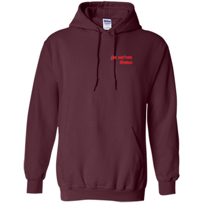 Je M'en Fous T-shirt Maroon