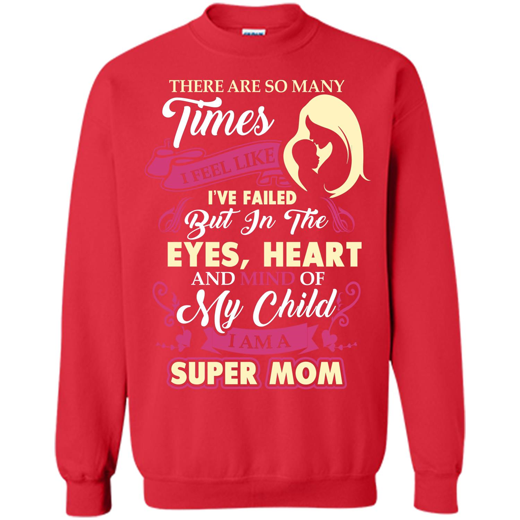 Mommy T-shirt There Are So Many Times I Feel Like T-shirt Red