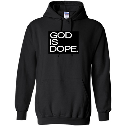 Christian T-shirt God Is Dope T-shirt Black