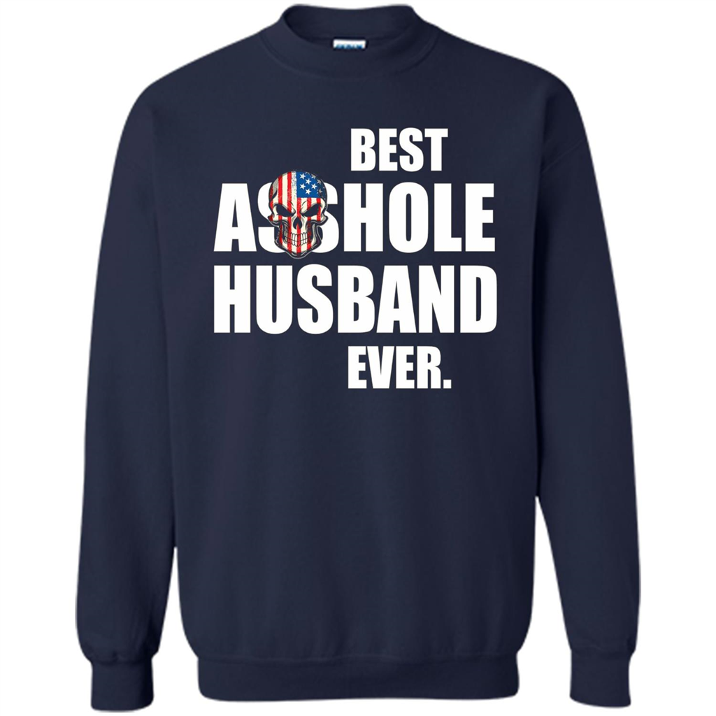 Best Asshole Husband Ever T-shirt Navy