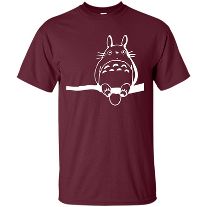 Cute Totoro T-Shirt Maroon