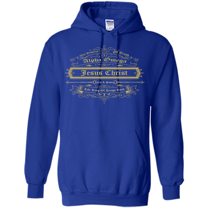 Christian T-shirt Way Property Of Truth Jesus Christ Alpha Omega Lord Royal