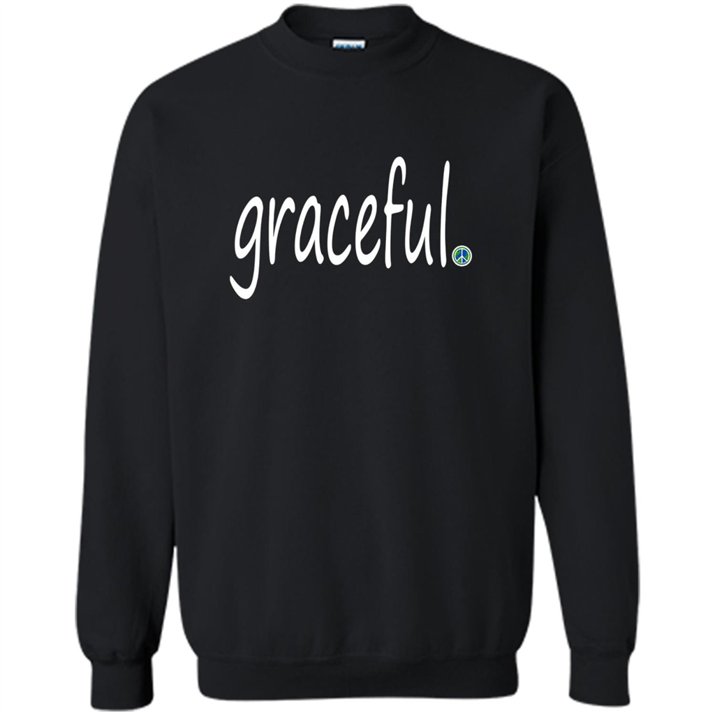 Graceful T-shirt World Peace Point Black