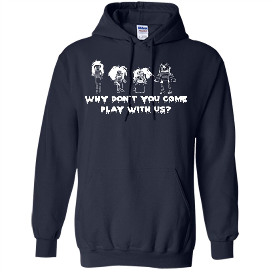 Halloween Creepy Dolls T-Shirt Dolls Navy