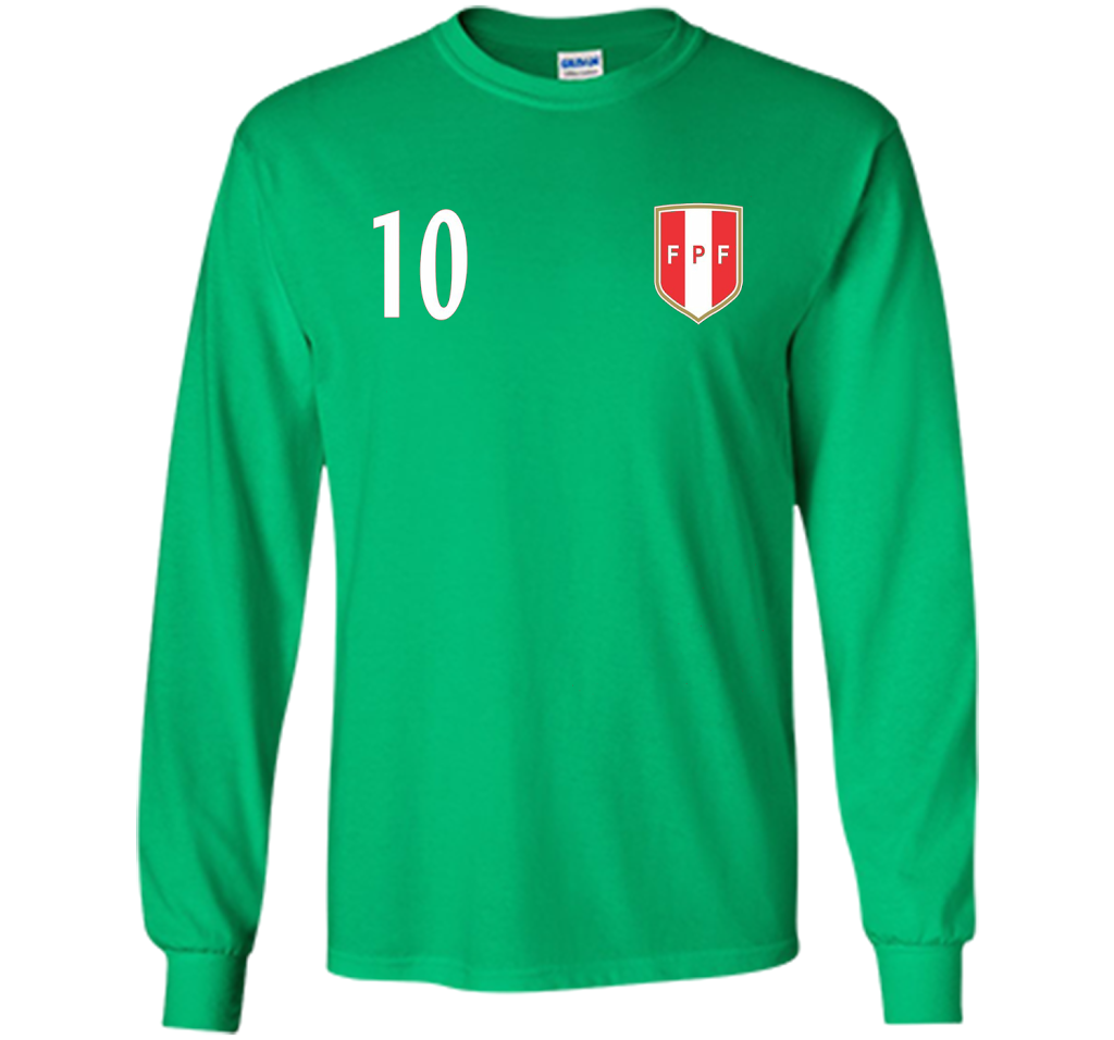 Soccer Peru T-shirt Peruvian Team Alternative T-shirt Irish Green