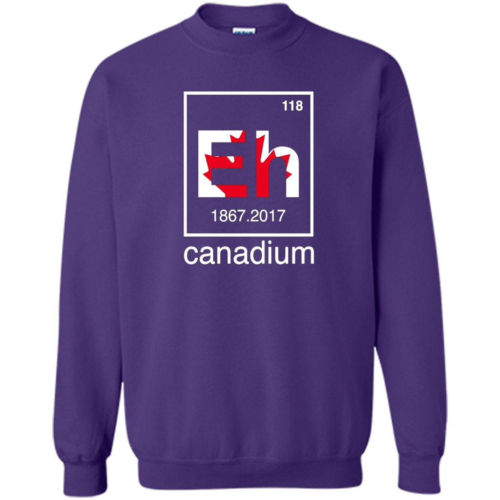 Funny Canadian T-shirt Canada Element Eh - 150 years T-Shirt Orange