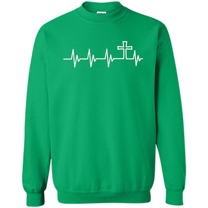 Christian T-shirt Heartbeat Irish Green