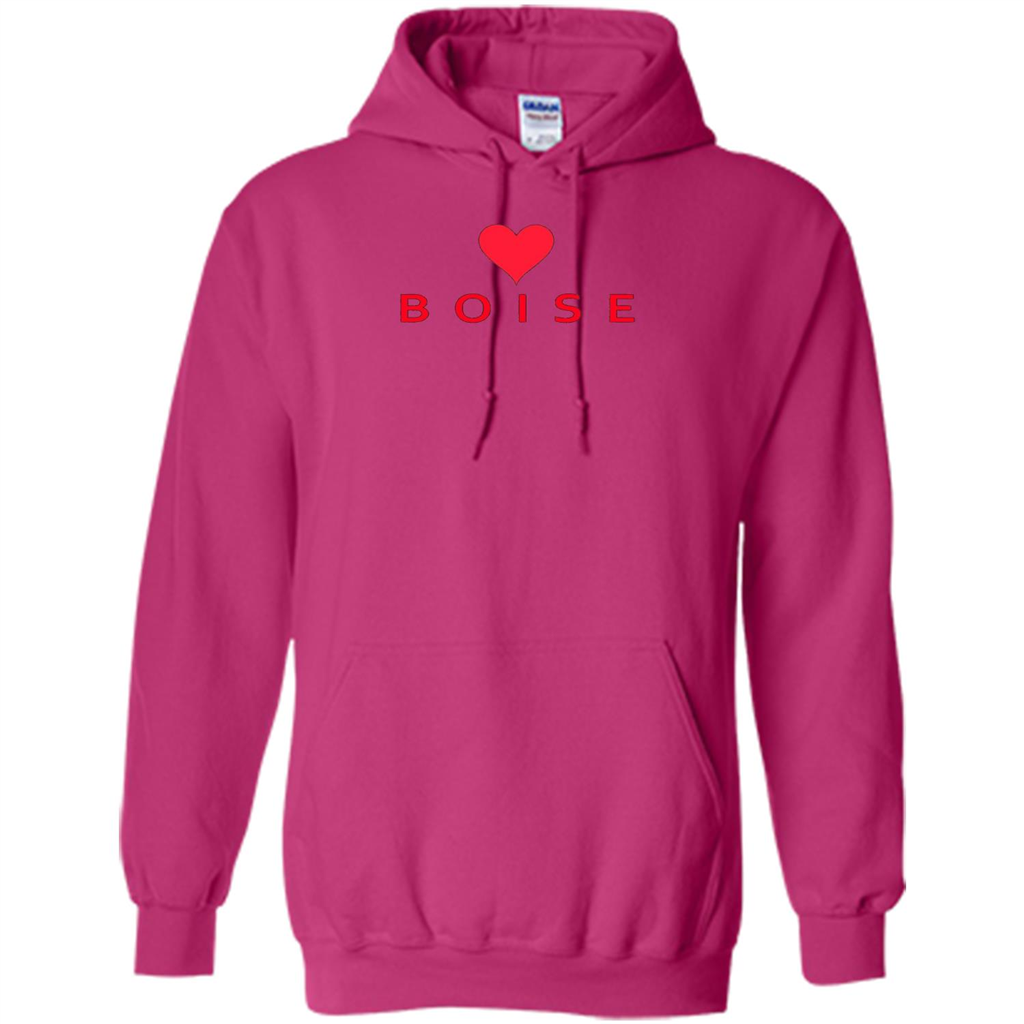 Boise Idaho With Heart Love T-shirt