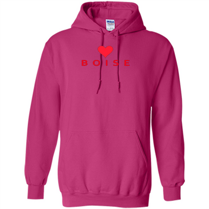 Boise Idaho With Heart Love T-shirt