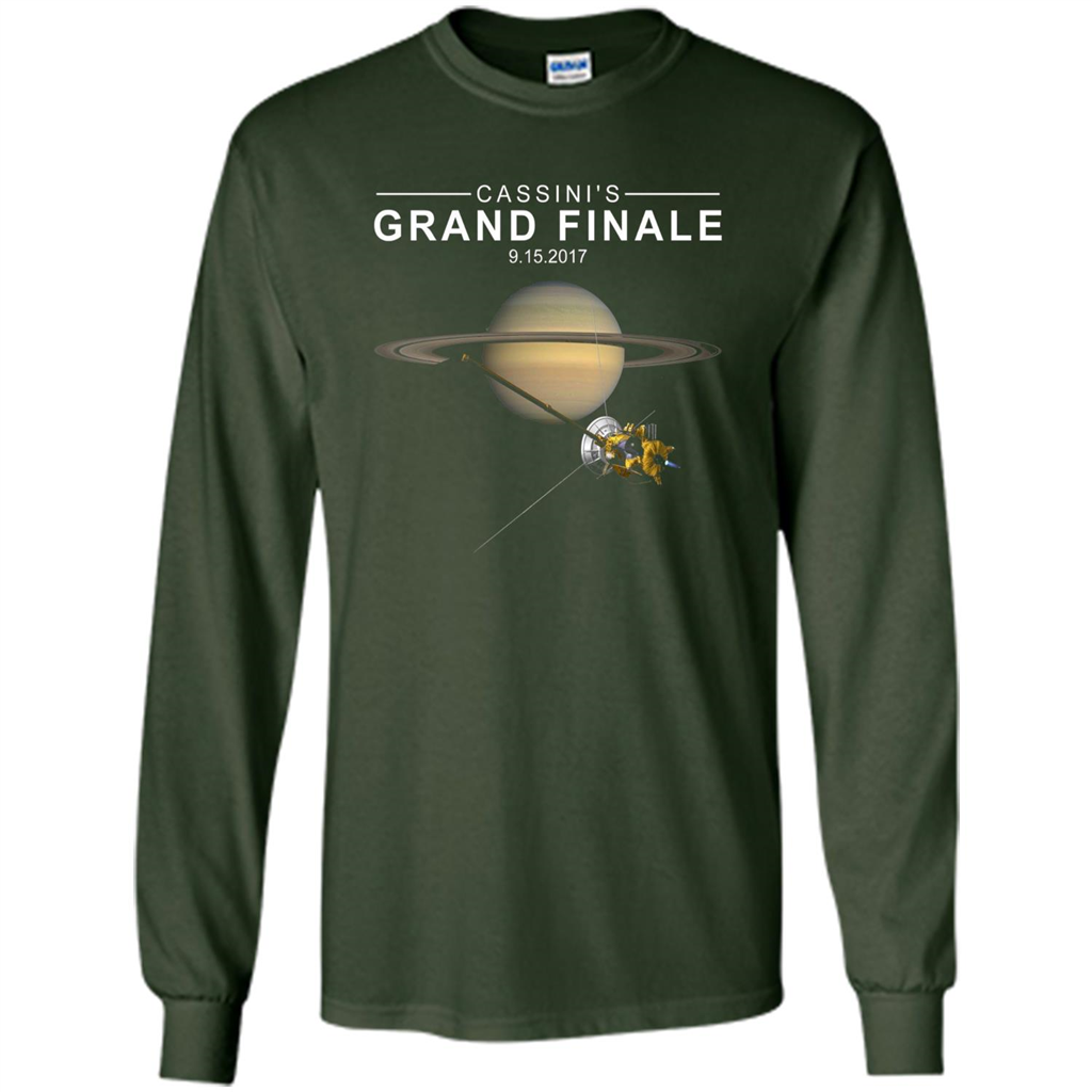 Cassini Grand Finale Space T-shirt Forest Green