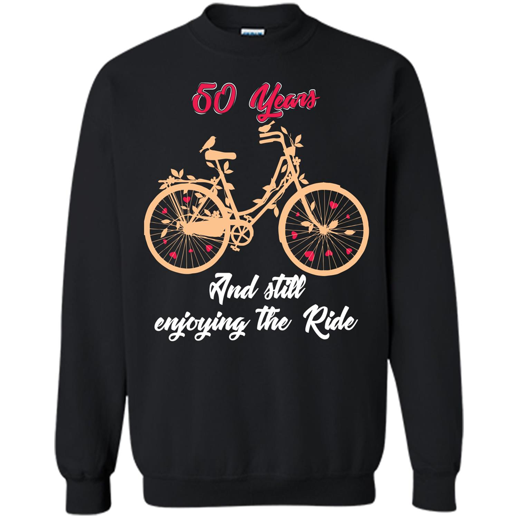 Anniversary T-shirt 50 Years And Still Enjoying The Ride Black