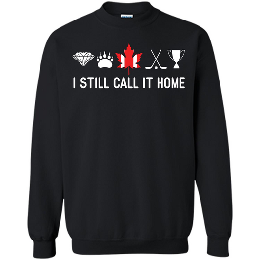 Canada T-shirt I Still Call It Home T-shirt Black