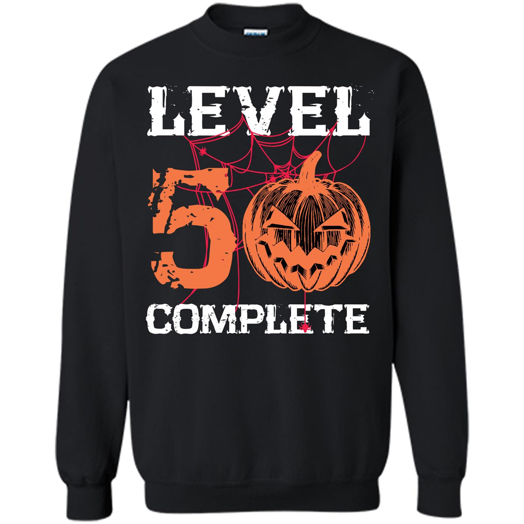 Halloween T-shirt Level 50 Complete Black