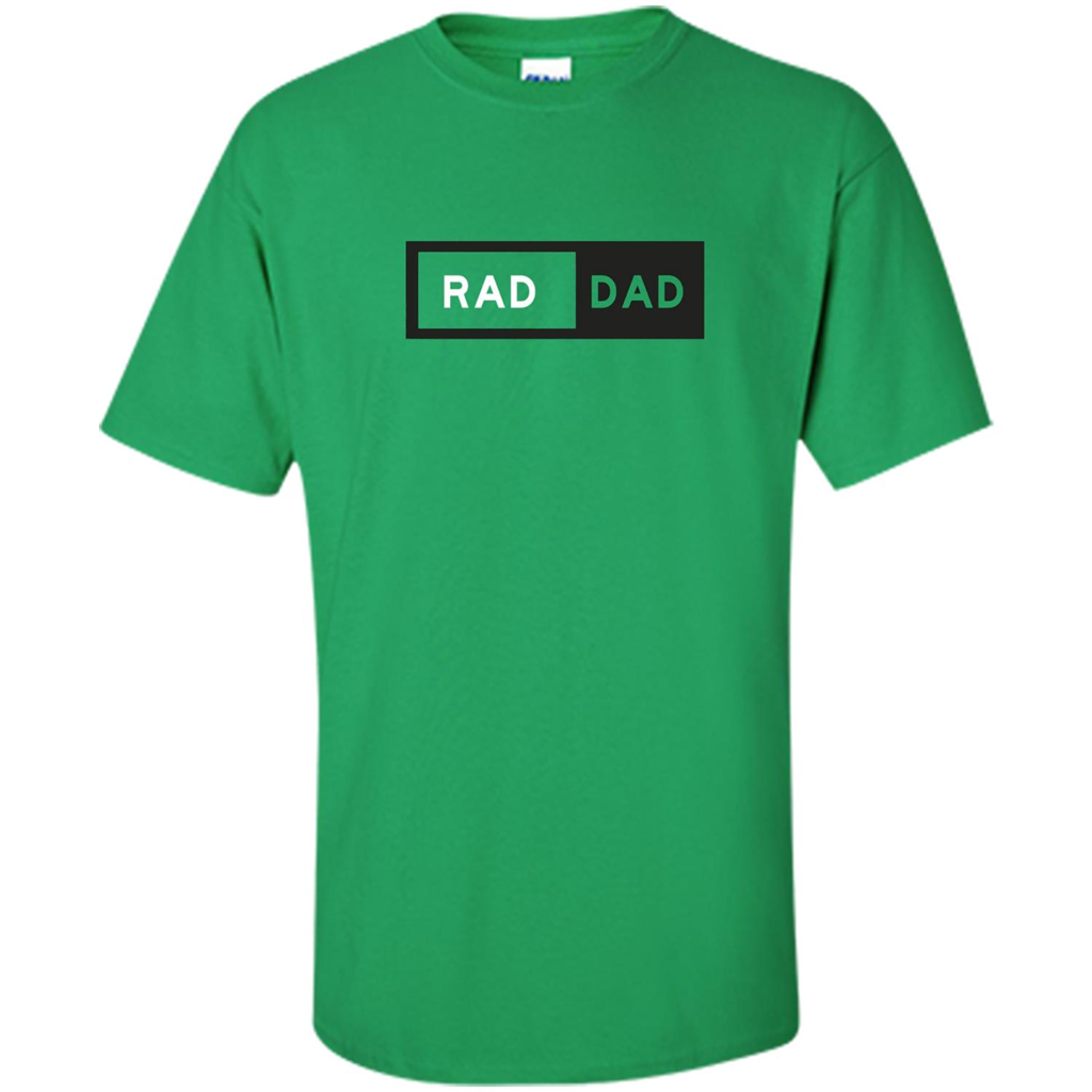 Fathers Day T-shirt Rad Dad Irish Green