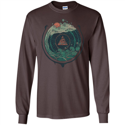 Water T-shirt Dark Chocolate