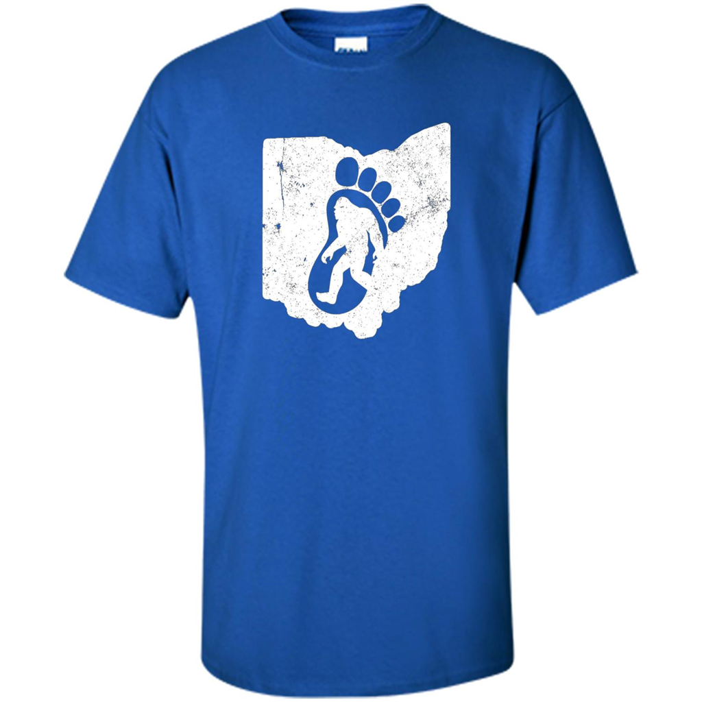 Ohio Hunting Bigfoot T-shirt Royal