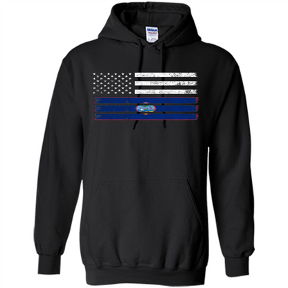Guamanian American Flag - USA Guam T-shirt Black