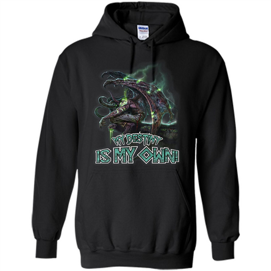 World of Warcraft T-shirt My Destiny Is My Own T-shirt Black