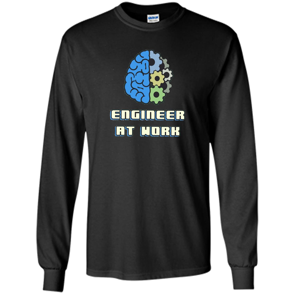 Engineer T-shirt Engineer At Work Orange