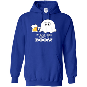 Halloween Drinking T-shirt I'm Just Here For The Boos