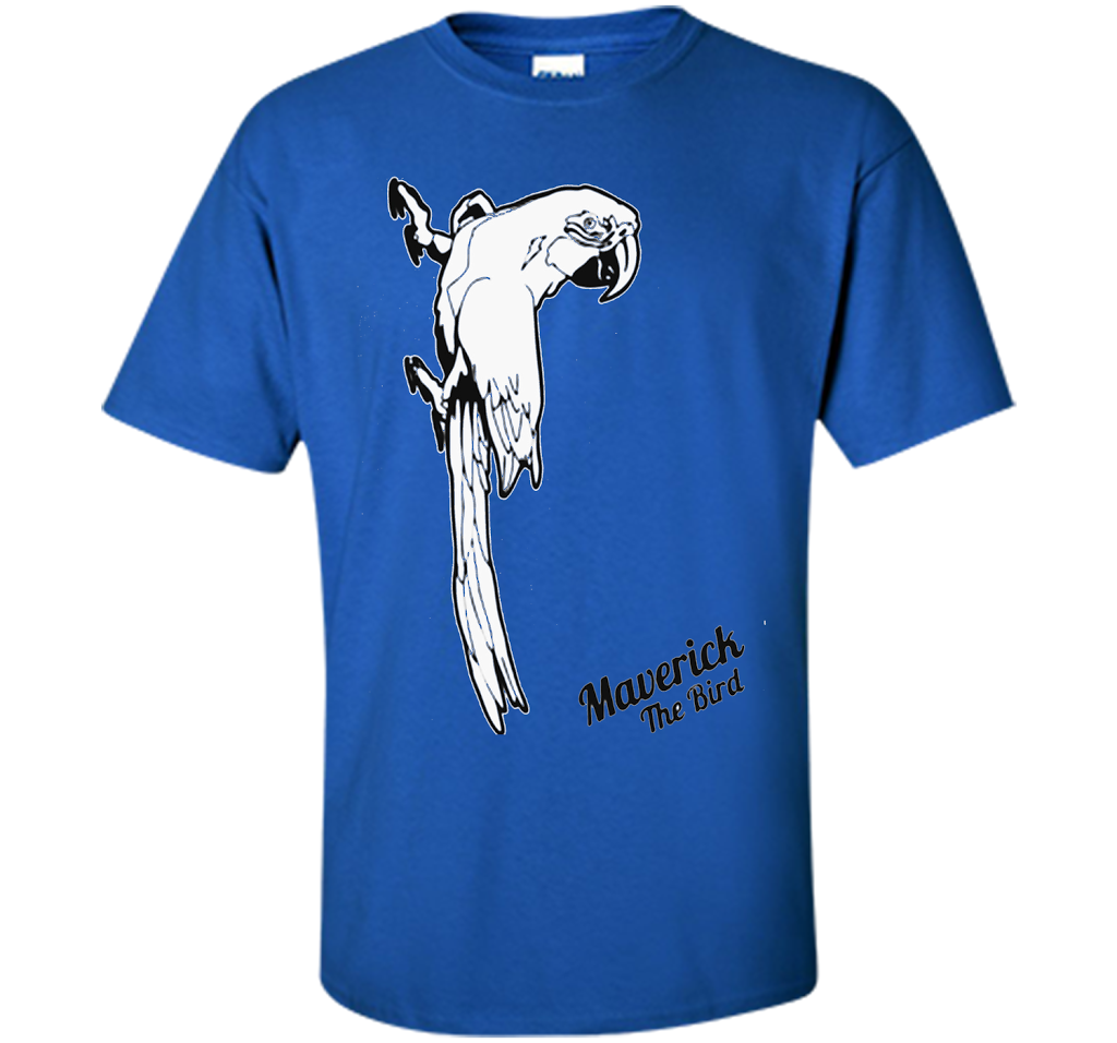 Vibrant T-Shirt Be A Maverick T-shirt Royal