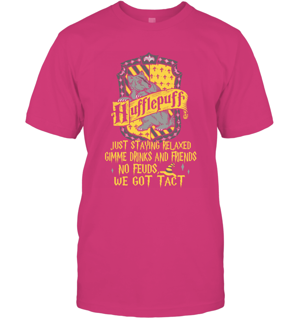 Harry Potter Quotes Hufflepuff T-Shirt T-Shirt Heliconia