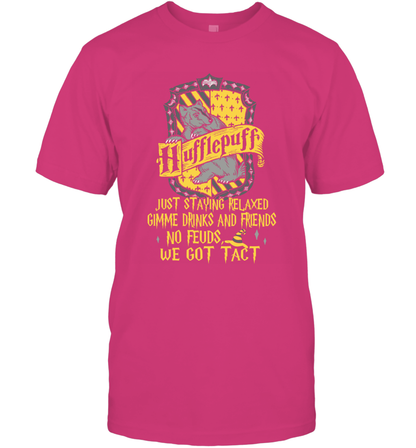 Harry Potter Quotes Hufflepuff T-Shirt T-Shirt Heliconia
