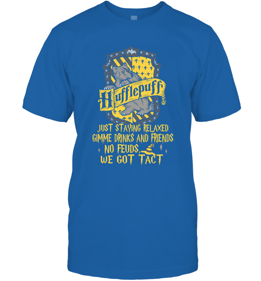 Harry Potter Quotes Hufflepuff T-Shirt T-Shirt Royal