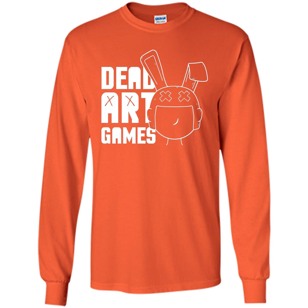 Dead Art Games T-shirt Orange
