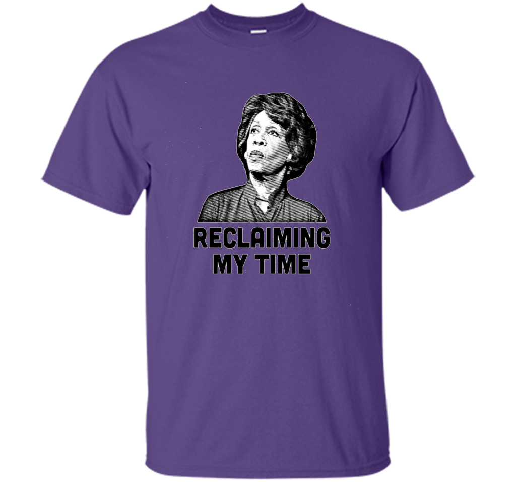 Reclaiming My Time T-shirt Purple