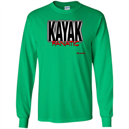 Kayak Fanatic T-Shirt Irish Green
