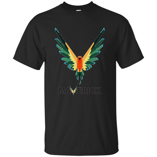 Be A Maverick T-shirt Color T-shirt Black