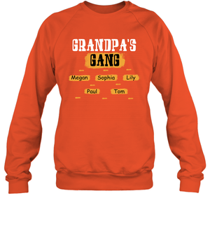 Grandpa's Gangs (Customized Name) Sweatshirt