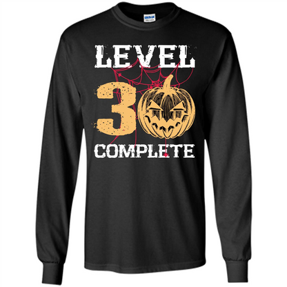 Halloween T-shirt Level 30 Complete Black
