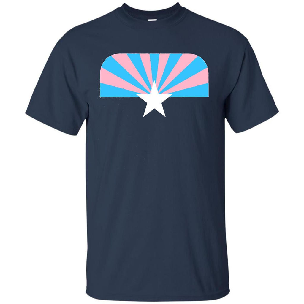 LGBT T-shirt Trans Pride Arizona T-shirt Navy
