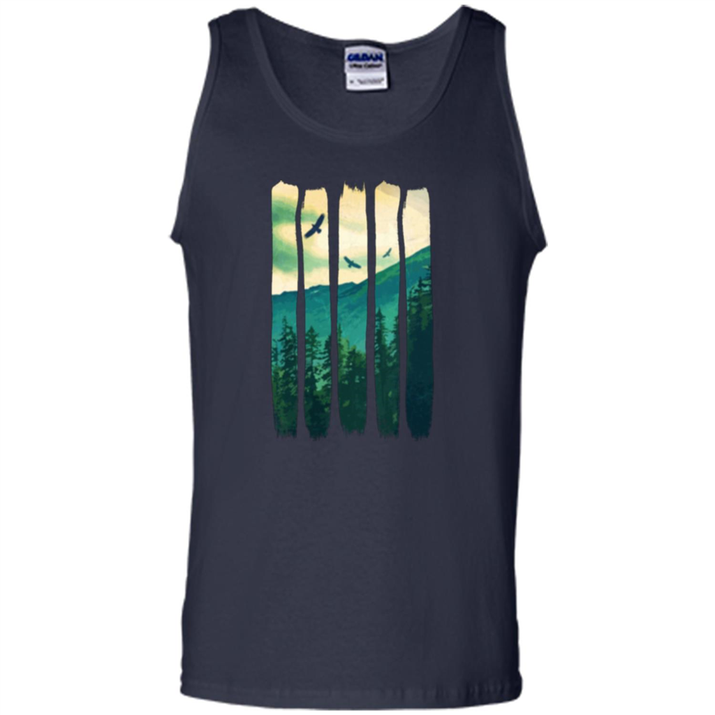 Vintage Mountain T-shirt Navy