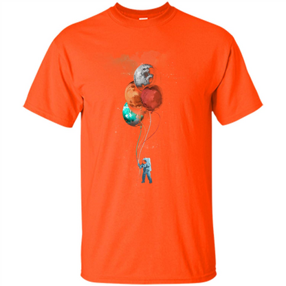 The Spaceman T-shirt Orange