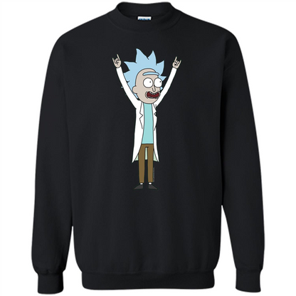 Movie Lover. Tiny Rick T-shirt Black