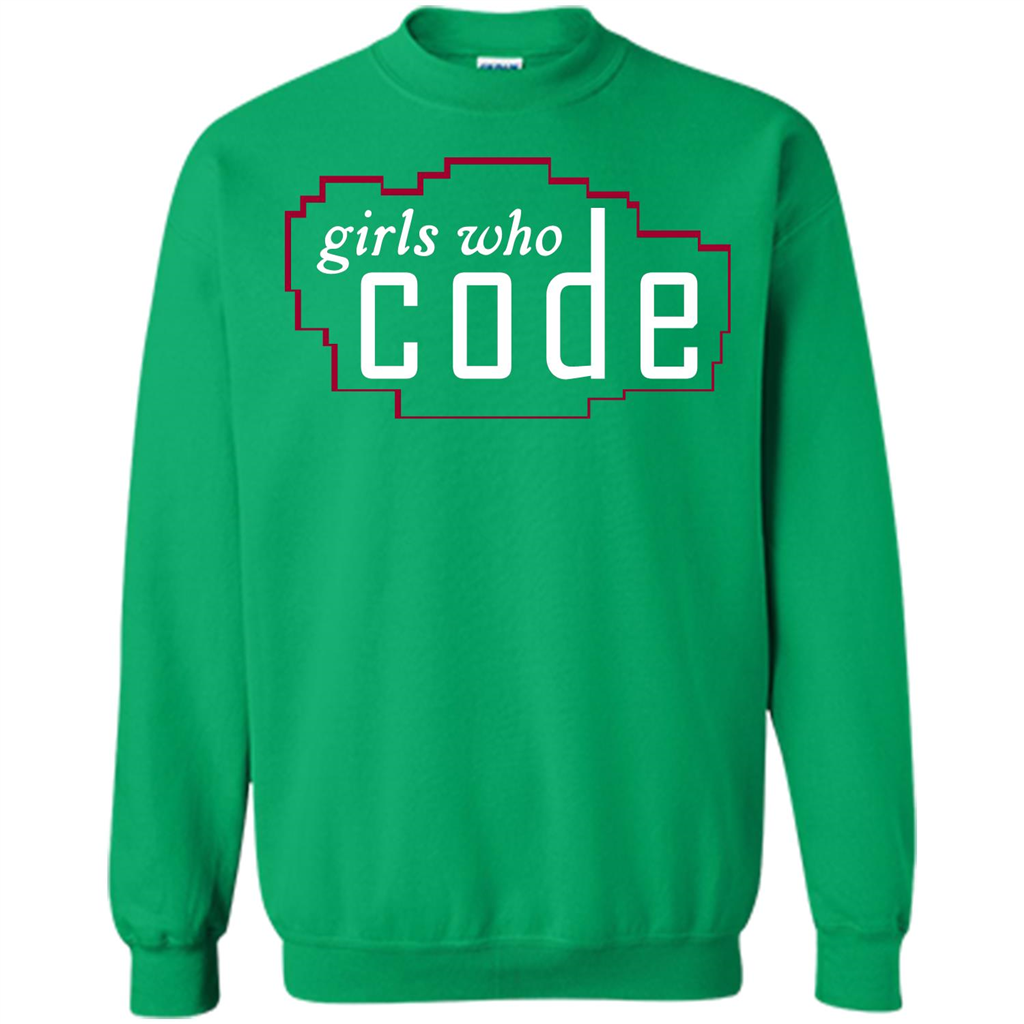 Coder T-shirt Girls Who Code T-shirt Irish Green