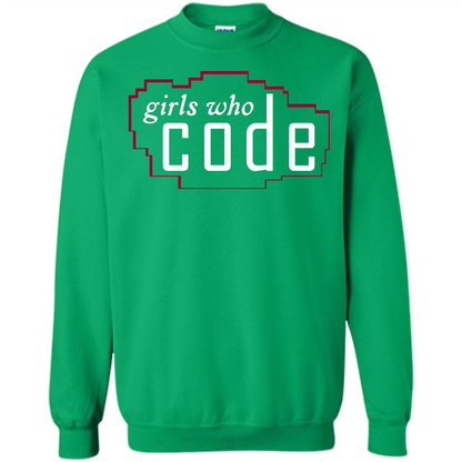 Coder T-shirt Girls Who Code T-shirt Irish Green