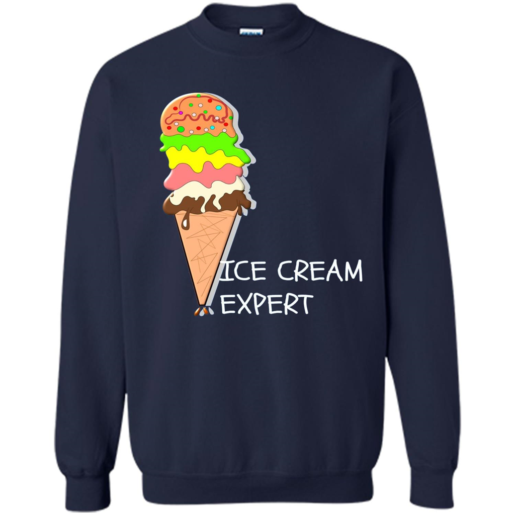 Ice Cream Expert Funny T-Shirt For Ice Cream Lover