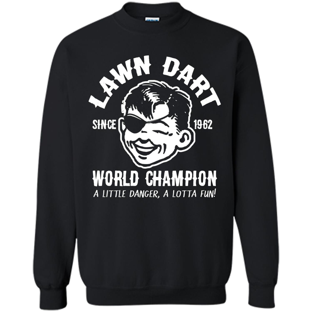 Lawn Dart Since 1962 World Champion Backyard Game T-shirt Black