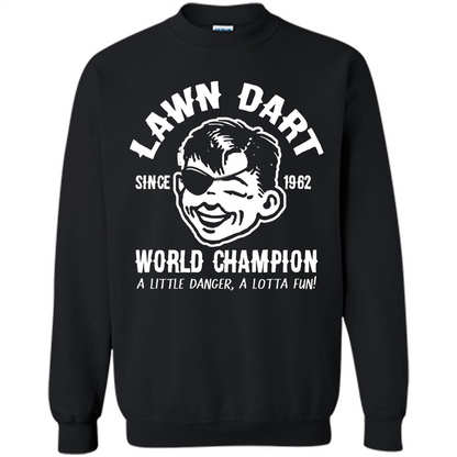 Lawn Dart Since 1962 World Champion Backyard Game T-shirt Black