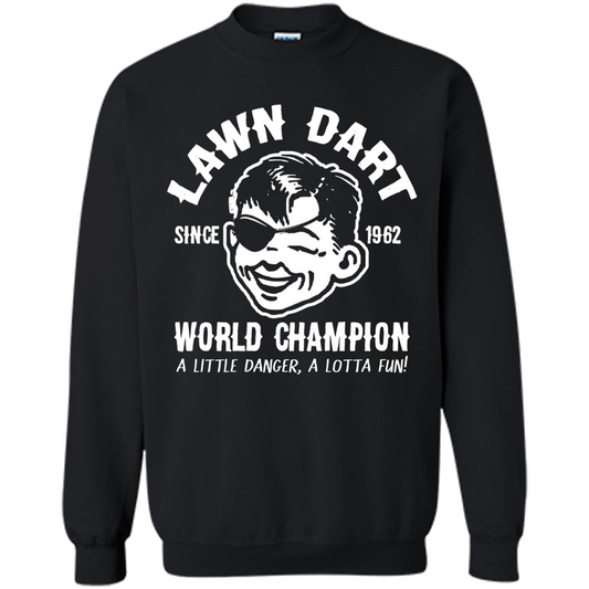 Lawn Dart Since 1962 World Champion Backyard Game T-shirt Black
