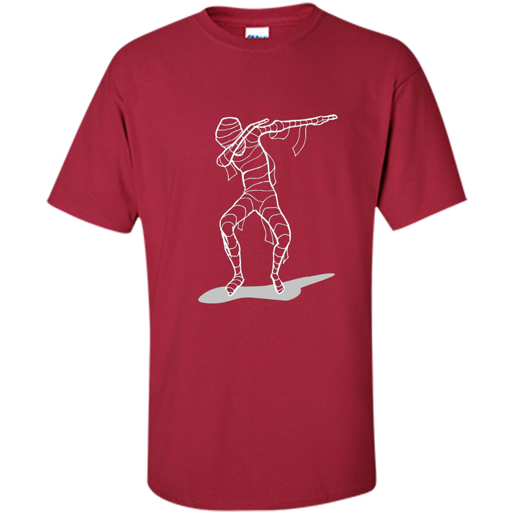 Dab Halloween T-shirt Hip Hop Dabbing Dancer T-shirt Cardinal