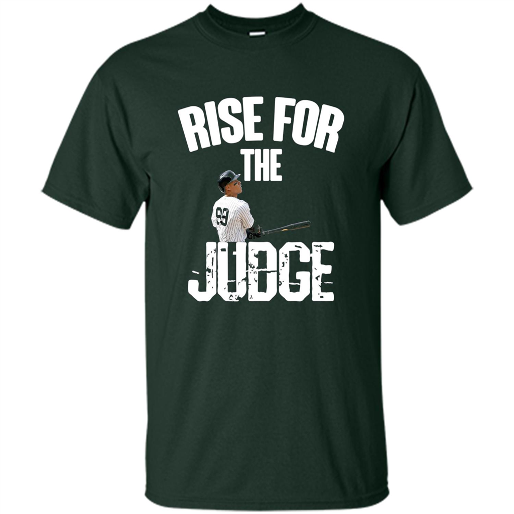 All Rise For The Judge Shirt 99 Baseball T-shirt Forest Green