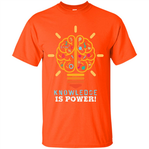 Student T-shirt Knowledge Is Power T-shirt