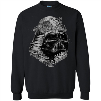 Movie T-shirt Darth Vader Build The Empire Graphic T-shirt Black